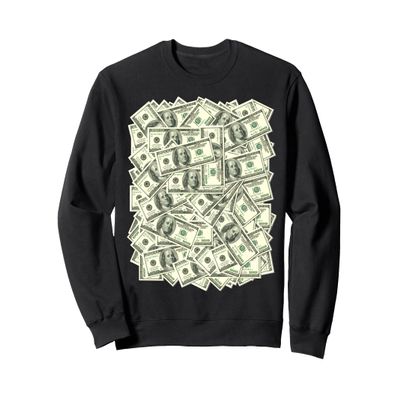 100 dollar bills, Funny money Sweatshirt