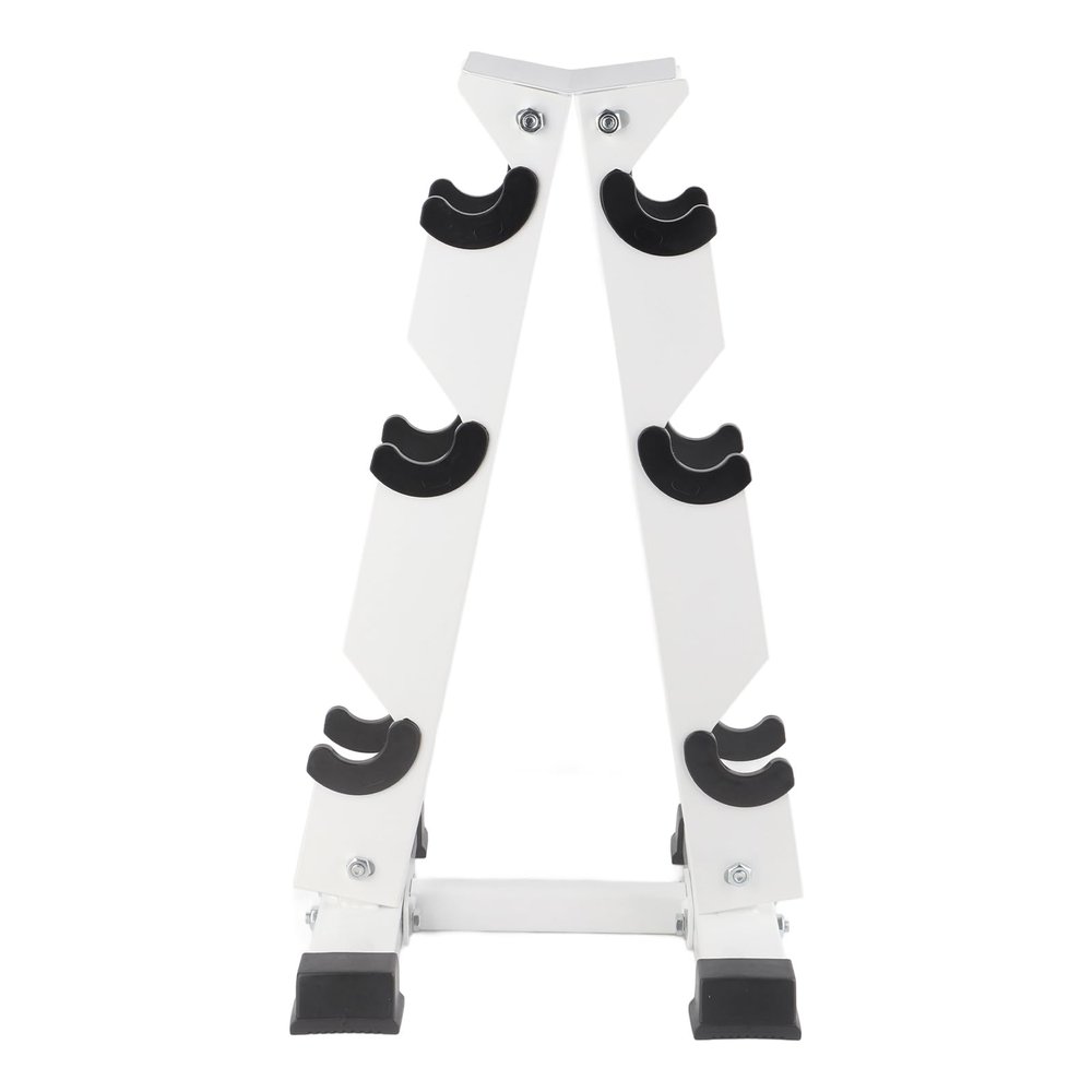VGEBY A-Frame Dumbbell Rack Stand 3 Tier Weight Rack for Dumbbells Home Gym Portable Dumbbell Racks Stands