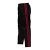 UFG Martial Arts Striped Karate Pants Cotton & Polyester Blended - Kids Adults Unisex (Red, 2) view 1