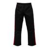 UFG Martial Arts Striped Karate Pants Cotton & Polyester Blended - Kids Adults Unisex (Red, 2) view 2