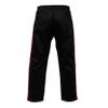 UFG Martial Arts Striped Karate Pants Cotton & Polyester Blended - Kids Adults Unisex (Red, 2) view 3