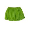 The Season Essentials Kidsy Toddler Baby Girls Embroidery Bubble Skirt  Peruvian Pima Cotton, Balloon Skirt, Elastic Waist, Pull-On, Solid Colors, Acid Green, 3 view 1