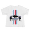 JG Infinite Retro Racing Stripes Endurance Race Car Baby Jersey Short Sleeve Tee view 1