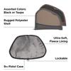 Allen Company Axial 9 in. Handgun Soft-Sided Case, Black/Taupe view 3