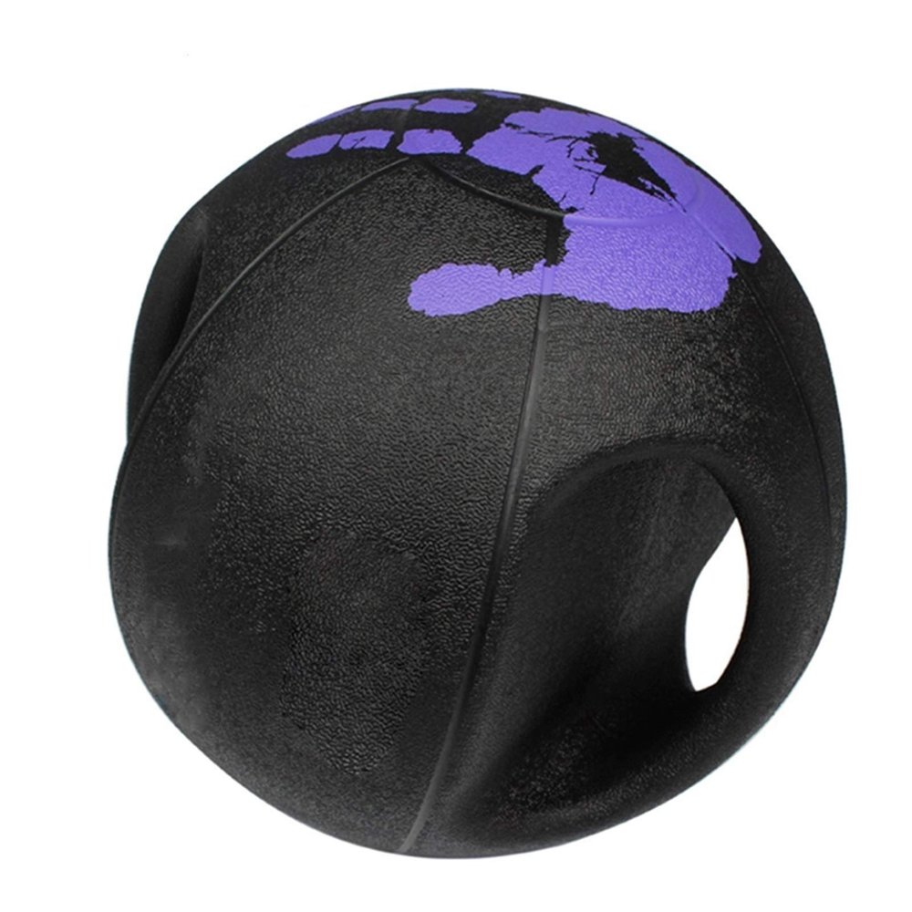 Medicine Balls Binaural Rubber Elastic Medicine Ball Balance Ball Fitness Ball, Aerobic Training Equipment, 2kg/3kg/4kg/5kg/6kg/7kg/8kg/9kg/10kg (Size : 2kg/4.4lbs)