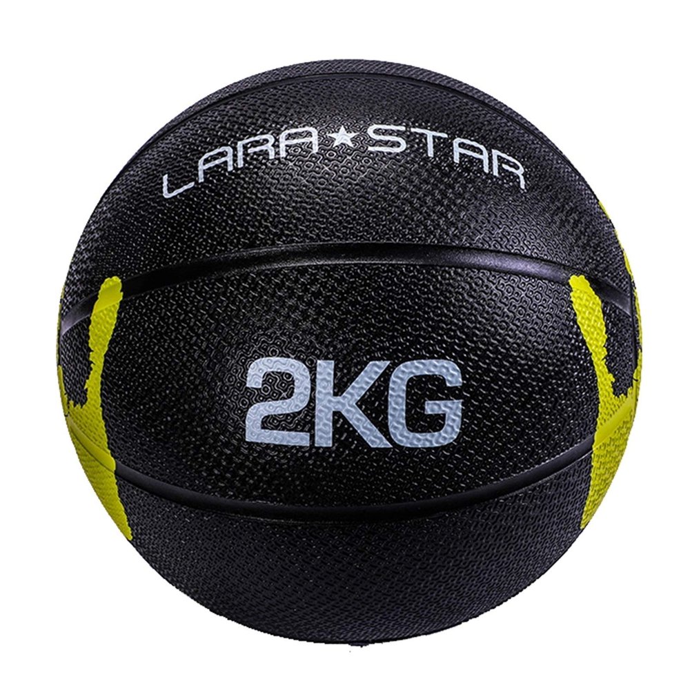 Medicine Balls Rubber Elastic Medicine Ball Adult Fitness Training Ball, Woman Yoga Studio Pilates Aerobics Training Ball, 2kg/4.4lb