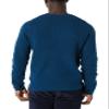 Amazon Essentials Men's Long-Sleeve Soft Touch Waffle Stitch Crewneck Sweater, Blue, X-Large view 2