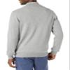 Amazon Essentials Men's 100% Cotton Quarter-Zip Sweater, Medium Grey Heather, Medium view 2
