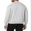 Amazon Essentials Men's 100% Cotton Quarter-Zip Sweater, Medium Grey Heather, Medium view 4