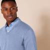 Amazon Essentials Men's V-Neck Sweater (Available in Big & Tall), Light Blue, XX-Large view 4