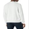 Amazon Essentials Men's Long-Sleeve Crewneck Sweater, 100% Cotton, Big & Tall Options Available, Ivory, Large view 3
