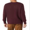 Amazon Essentials Men's Long-Sleeve Soft Touch Waffle Stitch Crewneck Sweater, Burgundy, Small view 2