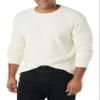 Amazon Essentials Men's Long-Sleeve Soft Touch Crewneck Sweater, Ivory, X-Small view 3