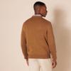 Amazon Essentials Men's V-Neck Pullover Sweater (Available in Big & Tall), Toffee Brown, X-Small view 3