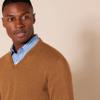 Amazon Essentials Men's V-Neck Pullover Sweater (Available in Big & Tall), Toffee Brown, X-Small view 4