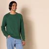 Amazon Essentials Men's Long-Sleeve Soft Touch Crewneck Sweater, Green, Small view 2