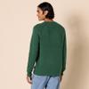 Amazon Essentials Men's Long-Sleeve Soft Touch Crewneck Sweater, Green, Small view 3