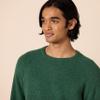 Amazon Essentials Men's Long-Sleeve Soft Touch Crewneck Sweater, Green, Small view 4
