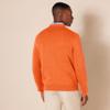 Amazon Essentials Men's V-Neck Pullover Sweater (Available in Big & Tall), Orange, X-Small view 3