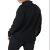 Amazon Essentials Men's 100% Cotton Rib Knit Turtleneck Sweater, Black, X-Large view 2