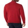 Amazon Essentials Men's 100% Cotton Quarter-Zip Sweater, Red, Medium view 2