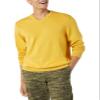 Amazon Essentials Men's V-Neck Pullover Sweater (Available in Big & Tall), Gold, X-Small view 1