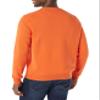 Amazon Essentials Men's Long-Sleeve Crewneck Sweater, 100% Cotton, Big & Tall Options Available, Orange, X-Large view 2