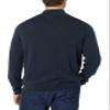 Amazon Essentials Men's 100% Cotton Quarter-Zip Sweater, Navy, Large view 4