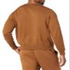 Amazon Essentials Men's Long-Sleeve Crewneck Sweater, 100% Cotton, Big & Tall Options Available, Toffee Brown, Small view 4