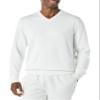 Amazon Essentials Men's V-Neck Pullover Sweater (Available in Big & Tall), Ivory, X-Large view 1