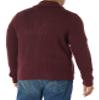 Amazon Essentials Men's Long-Sleeve Soft Touch Shawl Collar Cardigan, Burgundy, Large view 2