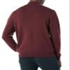 Amazon Essentials Men's 100% Cotton Quarter-Zip Sweater, Burgundy, X-Small view 2