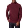 Amazon Essentials Men's 100% Cotton Rib Knit Turtleneck Sweater, Burgundy, XX-Large view 1