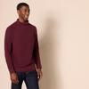 Amazon Essentials Men's 100% Cotton Rib Knit Turtleneck Sweater, Burgundy, XX-Large view 2