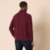 Amazon Essentials Men's 100% Cotton Rib Knit Turtleneck Sweater, Burgundy, XX-Large view 3