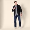 Amazon Essentials Men's Long-Sleeve Soft Touch Shawl Collar Cardigan, Black, X-Large view 3