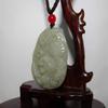 2.1" China Certified Nature Hetian Nephrite Jade Auspicious Tiger Hand Carved Necklace Pendant 2985 view 3