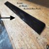 Club Car DS Golf Cart Black Powder Coated Aluminum Kick Panel view 3