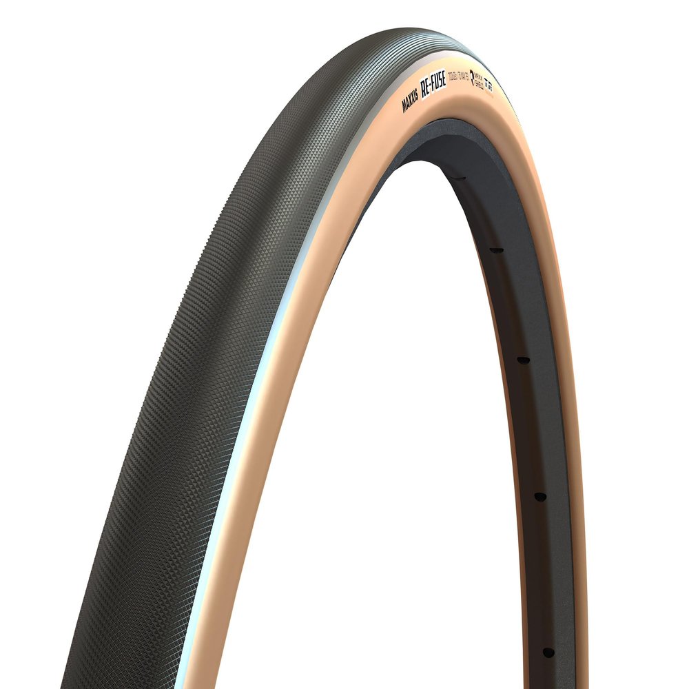 MAXXIS Re-Fuse - Dual Compound - 700x32 - MaxxShield Protection Casing, Tubeless | Slick Center with Micro Knobs for Cornering Control