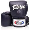Fairtex BGV1 Muay Thai Boxing Training Sparring Gloves for Men, Women, Kids| Premium Quality, Light Weight & Shock Absorbent 14 oz Boxing Gloves -Blue/White/Black view 1