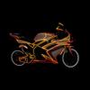 BARMI Reflective Tape Safety Self Adhesive Striping Sticker Decal for Bike Motorcycle,Perfect Bike Accessories Green view 3