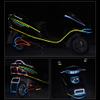 BARMI Reflective Tape Safety Self Adhesive Striping Sticker Decal for Bike Motorcycle,Perfect Bike Accessories Green view 4