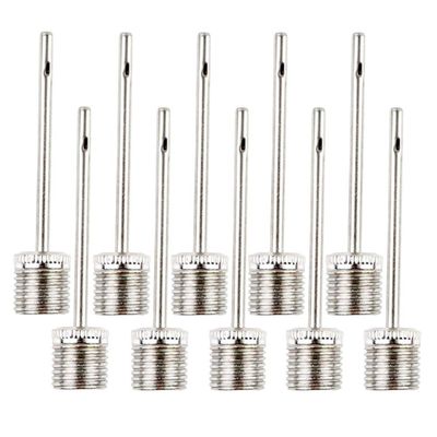 BARMI 10Pcs Inflating Air Metal Needle Football Basketball Pump Inflator Pins Set,Perfect Bike Accessories