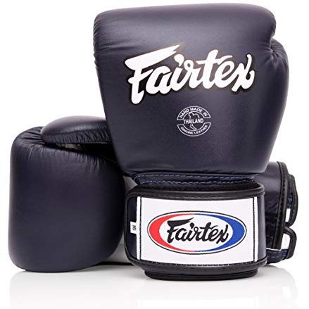 Fairtex BGV1 Muay Thai Boxing Training Sparring Gloves for Men, Women, Kids| Premium Quality, Light Weight & Shock Absorbent 16 oz Boxing Gloves -Blue/White/Black