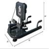 Multi Function Deep Sissy Squat Bench with 2 Exercise Resistance Handles | 8 in 1 Home Gym Machine Leg Exercise | Abdominal Exercises Sit Ups Push Ups Deep Squat Workout Strength Training (Black) view 4