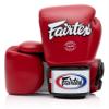 Fairtex BGV1 Muay Thai Boxing Training Sparring Gloves for Men, Women, Kids| Premium Quality, Light Weight & Shock Absorbent 8 oz Boxing Gloves -Red/White/Black view 1