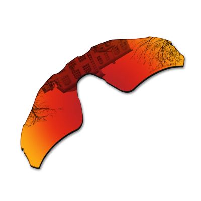 Millersawp Radar EV Path OO9208 Replacement Lenses for Oakley Sunglass-Red Iridium