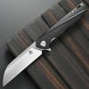 Sitivien ST103 Folding Knife, D2 Steel Blade+G10 Handle Pocket Knife, EDC Tool Knife for Outdoor, Camping, Hunting, Survival (Black) view 2