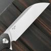Sitivien ST103 Folding Knife, D2 Steel Blade+G10 Handle Pocket Knife, EDC Tool Knife for Outdoor, Camping, Hunting, Survival (Black) view 4