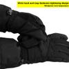 MAGARROW Kids Winter Warm Gloves Windproof Water-Resistant Snow Boys Girls Sport Gloves (All-Black, 8-10 Years) view 3